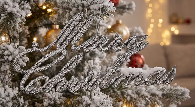 Merry Christmas champagne
