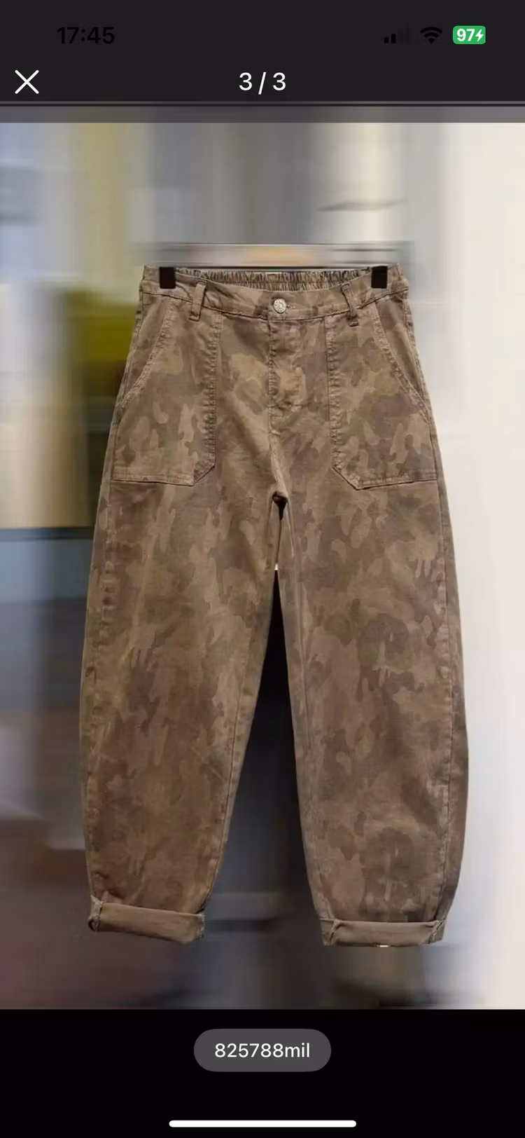 Workerpants camouflage