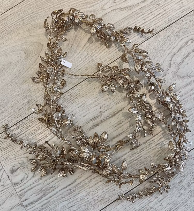 Girlang guldglitter