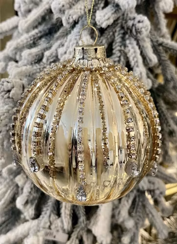 Julkula guld strass