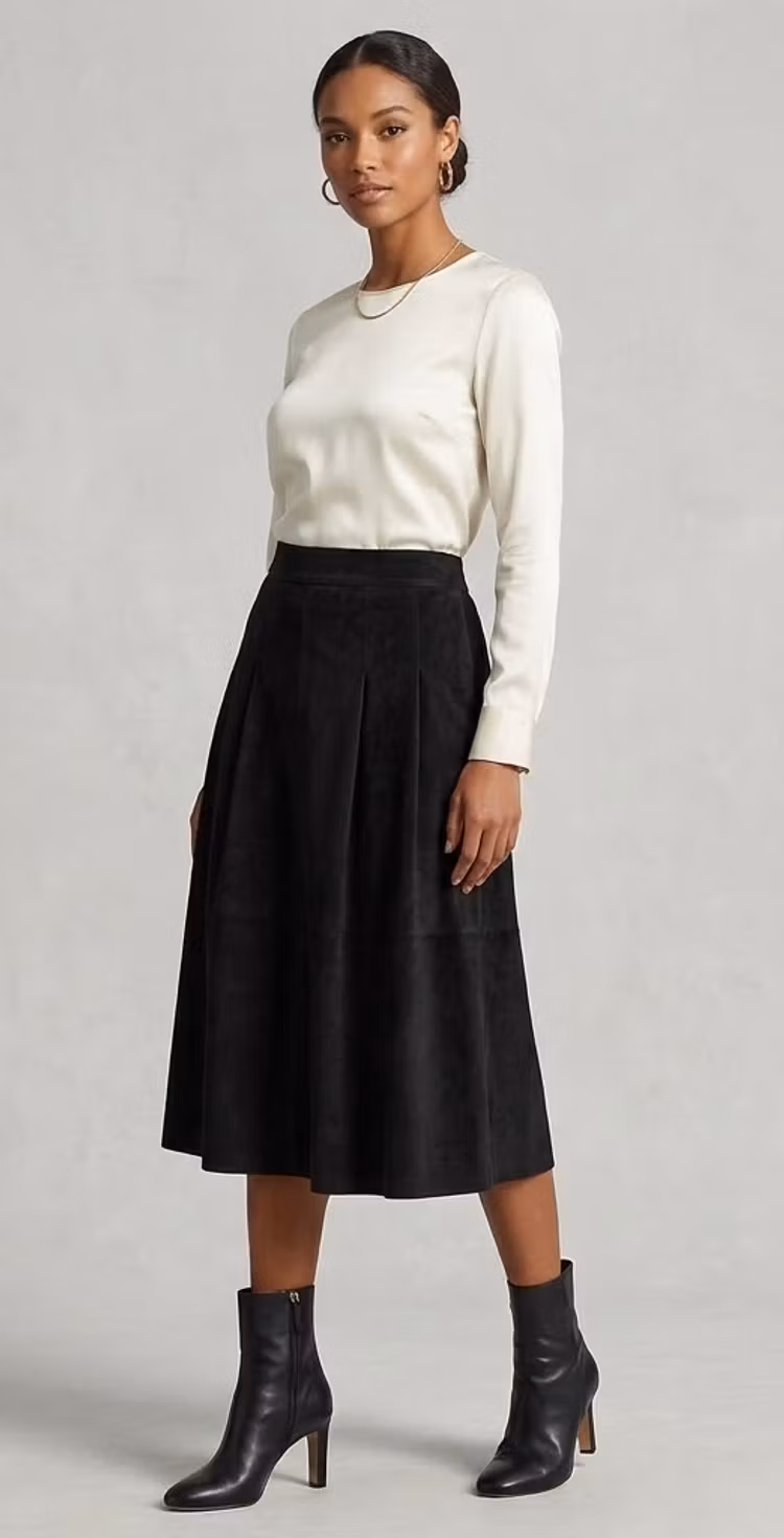 Marta du chateau Nandina skirt black