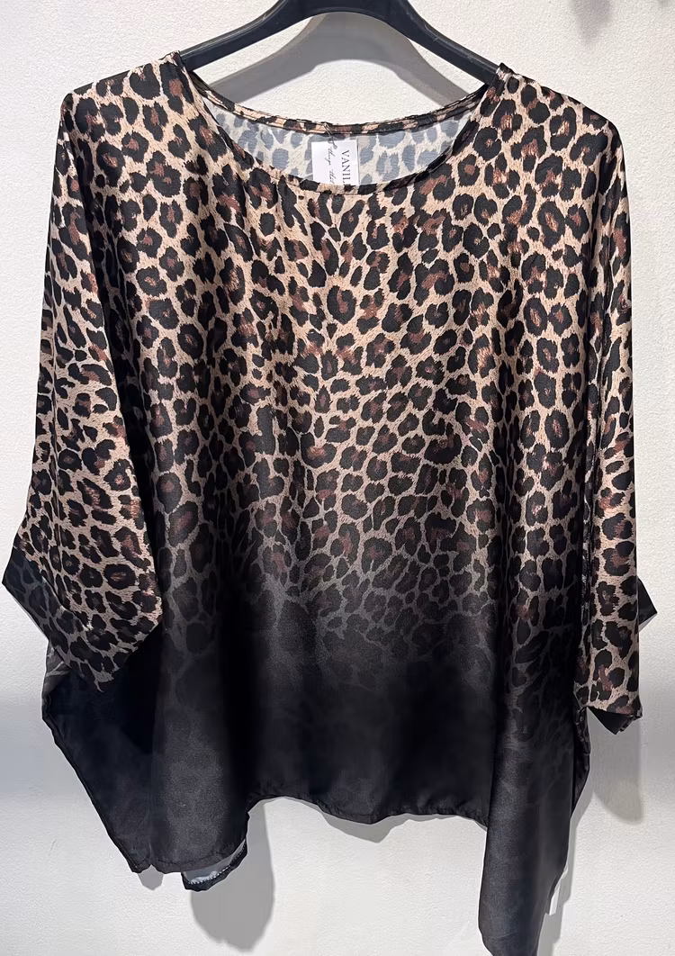 Blus Savannah Elegance svart