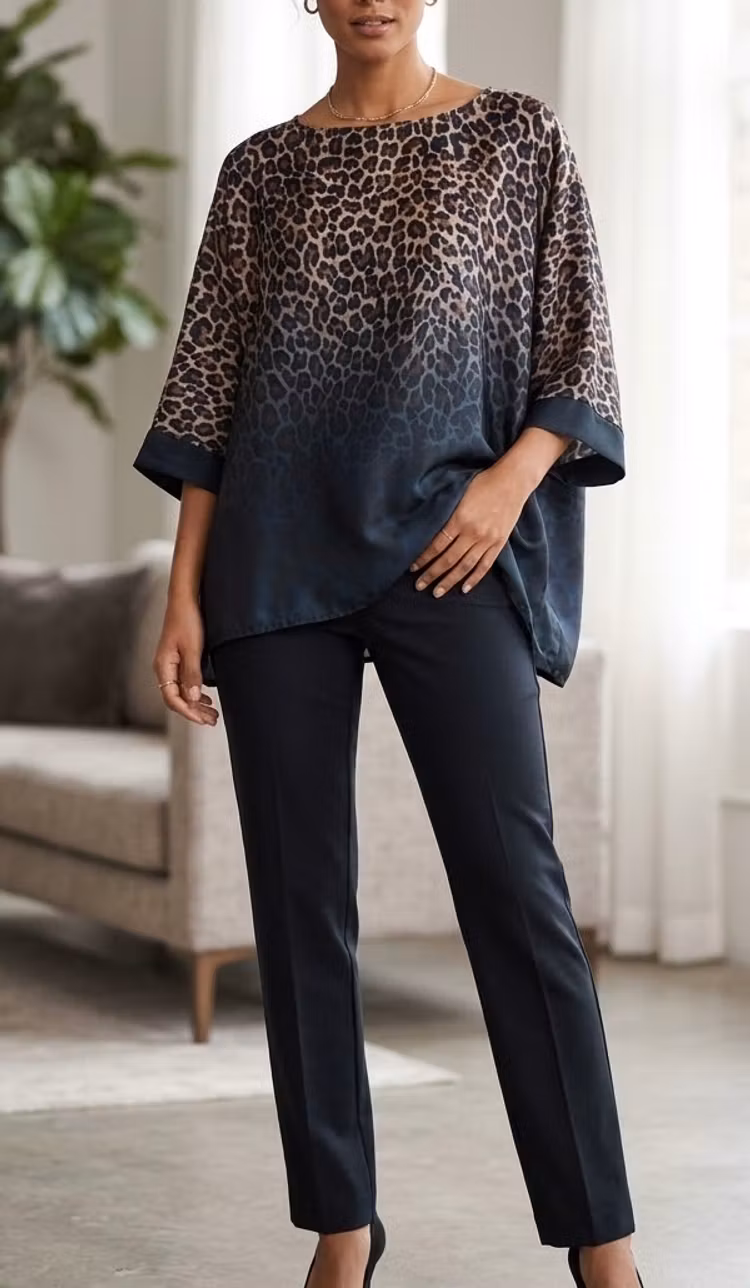 Blus Savannah Elegance blå