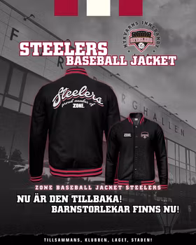 ZONE BASEBALL JACKET STEELERS