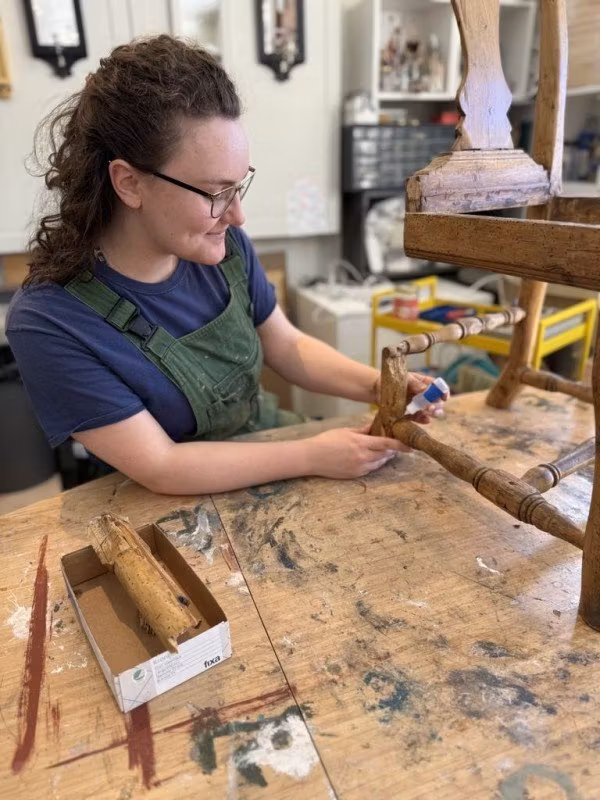 CircularMonday: Jessika Fixar möbler med nytt liv och lång framtid