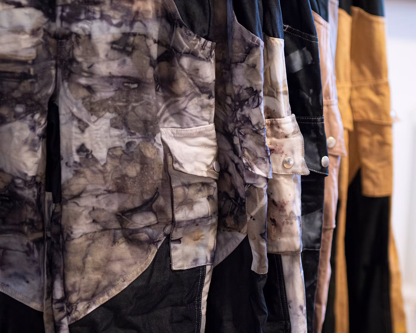 No. 4 - size 38 - Natural dyed work pants