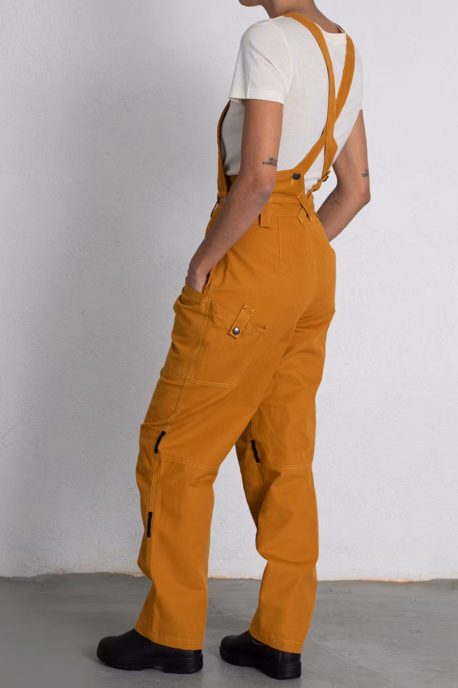 Kopia JENNY hängselbyxa senapsgul