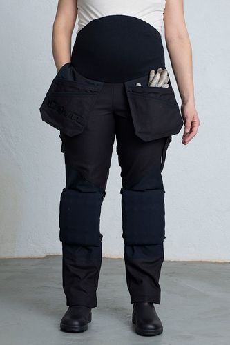 ROSMARI Work Trousers for Pregnant -Black