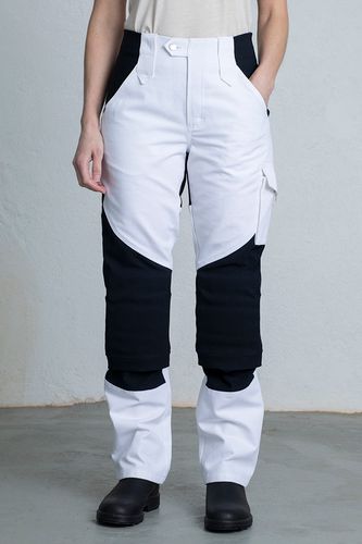 SOPHIA Painter's trousers white