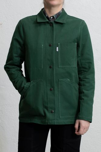 JOHANNA canvas jacket green