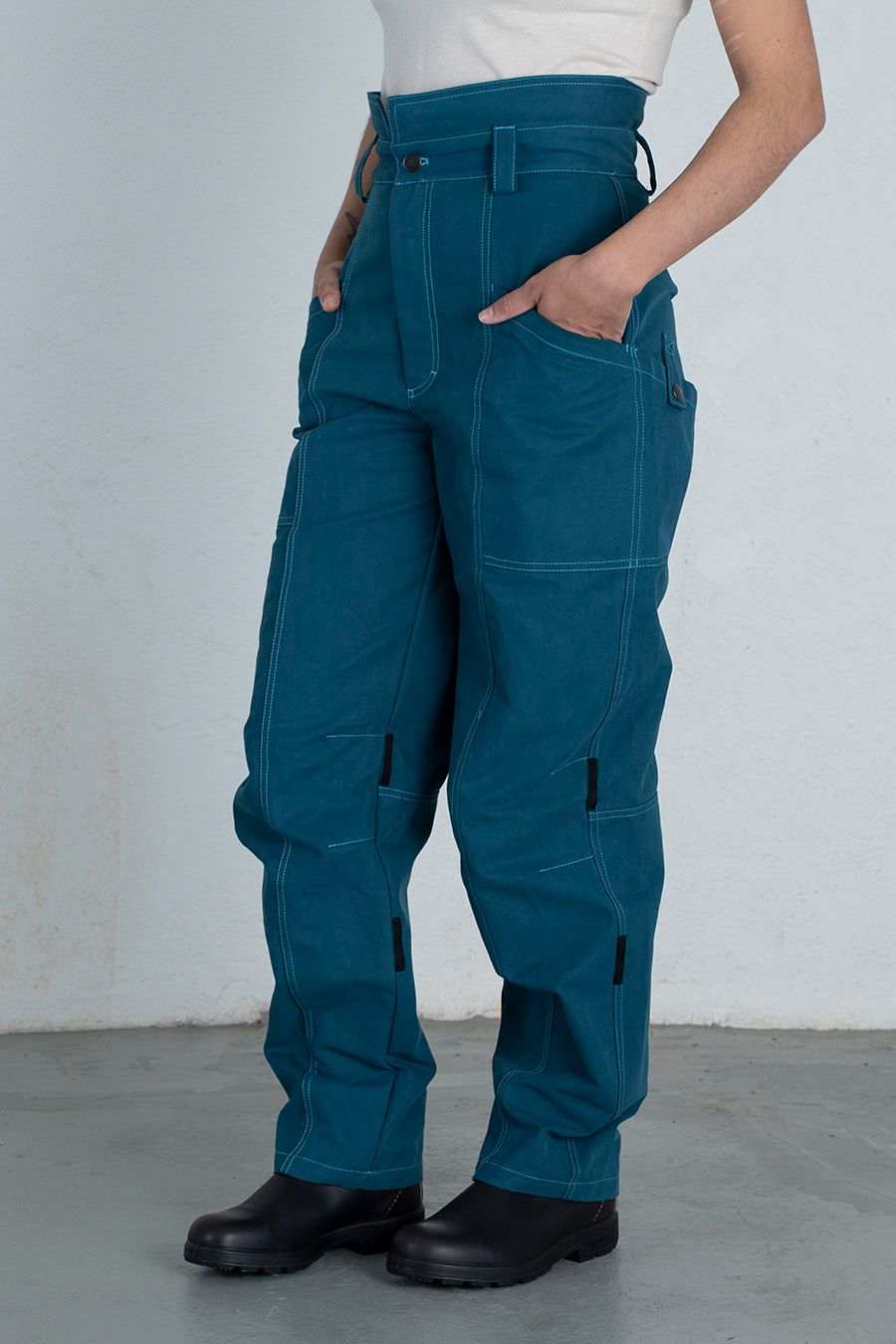 Wilja work trousers petrol