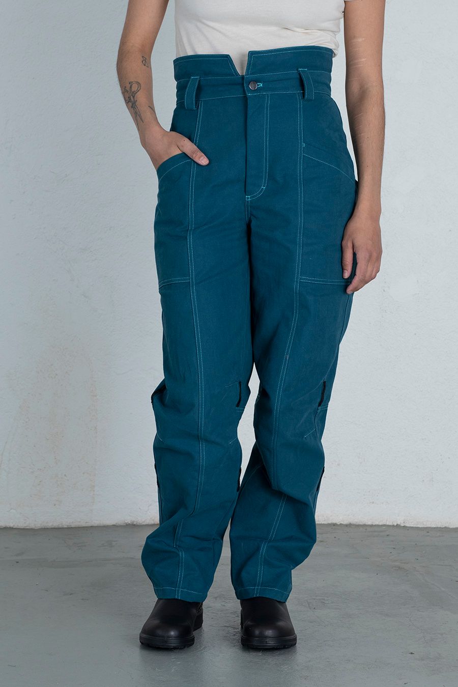 Wilja work trousers petrol