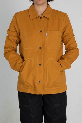 JOHANNA canvas jacket mustard yellow