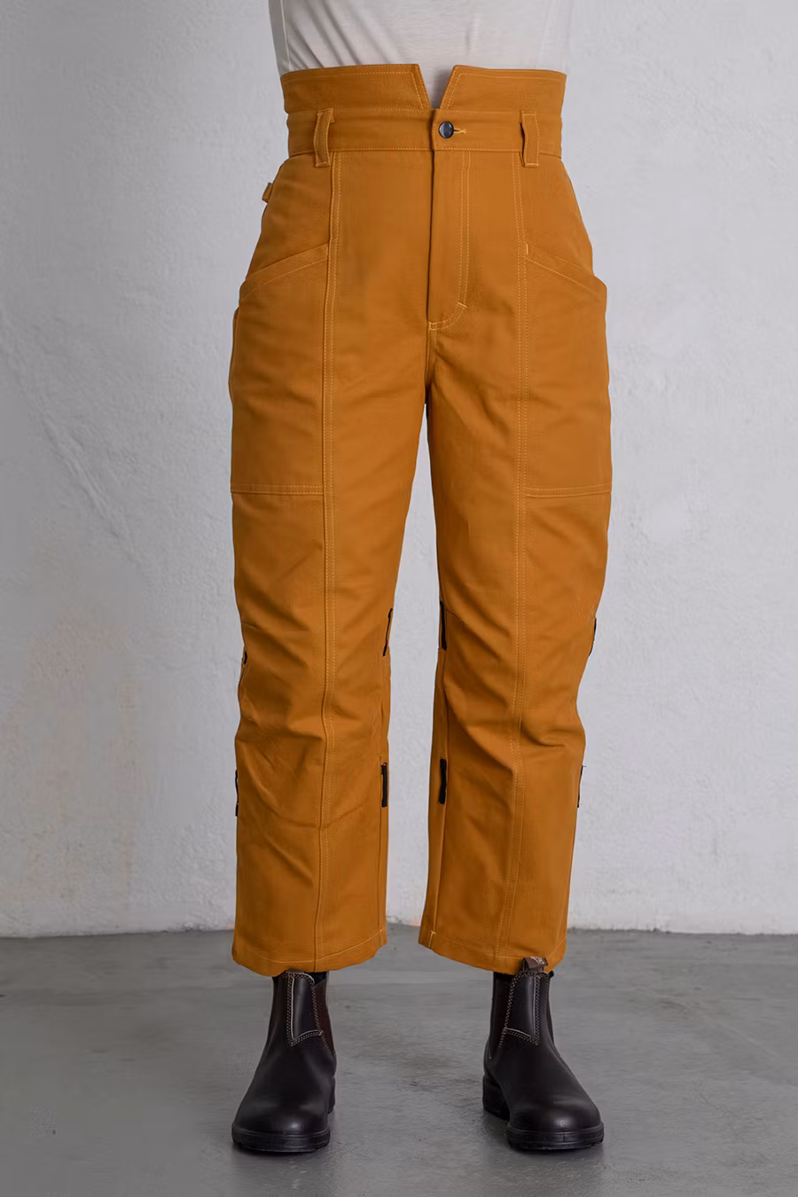 FELICIA work trouser mustard yellow