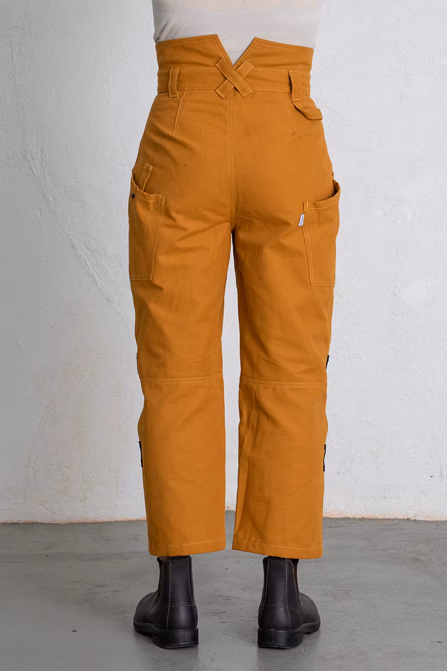 FELICIA work trouser mustard yellow