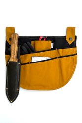 RAKEL garden pocket mustard yellow