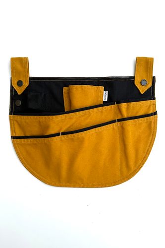 RAKEL garden pocket mustard yellow