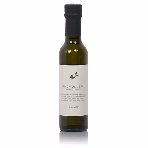 Olivolja, citron, 250 ml, Palestina.