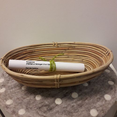 Jäskorg, oval, Ø 30x20cm, Bangladesh
