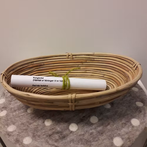 Jäskorg, oval, Ø 30x20cm, Bangladesh