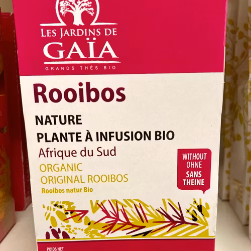 Rooibos naturell, tepåsar/20-p, ekologiskt, 30 g, Sydafrika