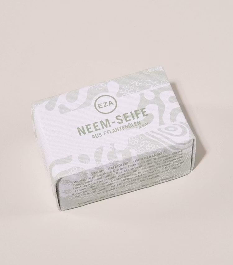 Palam/Neemtvål, fast/ekologisk, 100 g, Indien