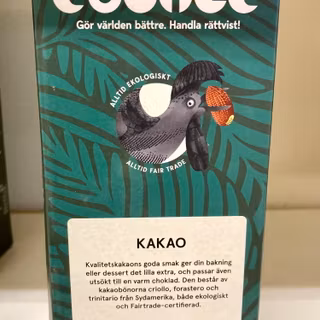 Eguale kakao, ekologisk, 250 g, Sydamerika