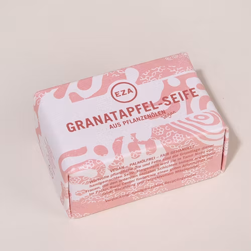 Palam/Granatäppletvål, fast/ekologisk, 100 g, Indien