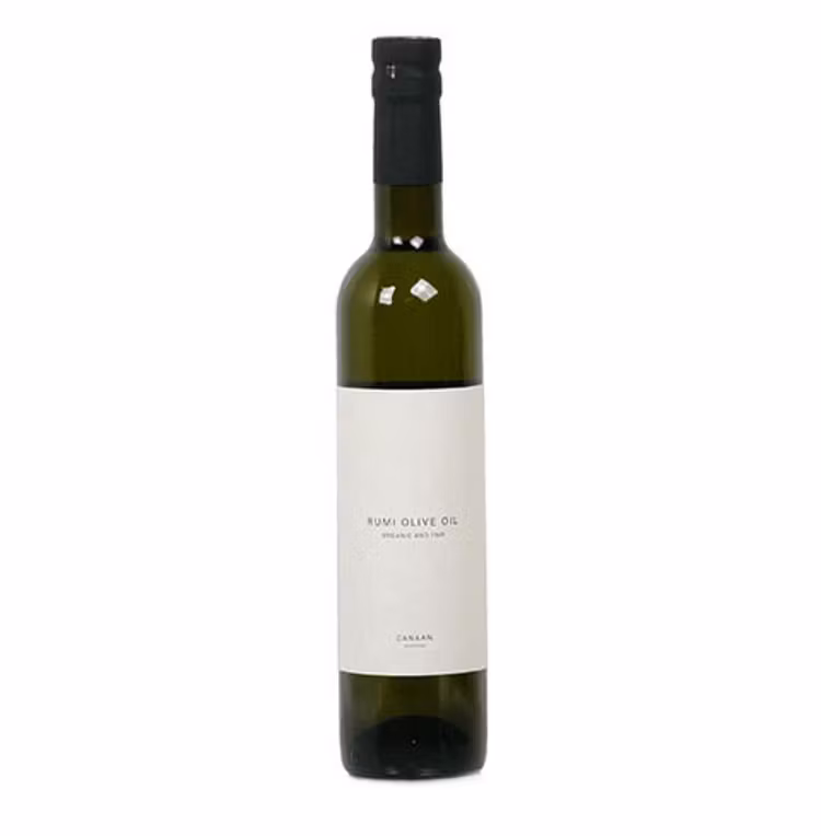 Olivolja 'Canaan Rumi', kallpressad, ekologisk, 500 ml