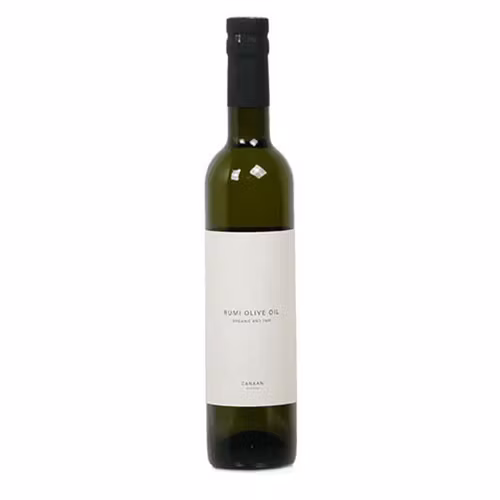 Olivolja 'Canaan Rumi', kallpressad, ekologisk, 500 ml