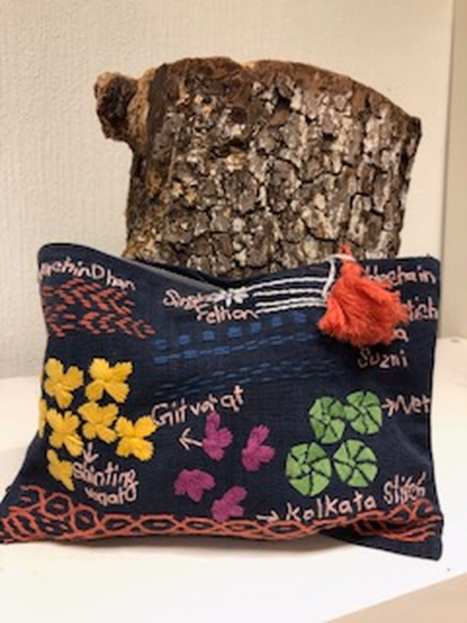 Broderiväska, A world of craft, Bangladesh 21x14 cm