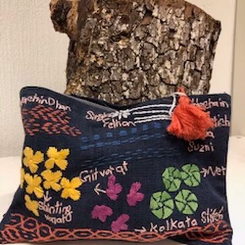 Broderiväska, A world of craft, Bangladesh 21x14 cm