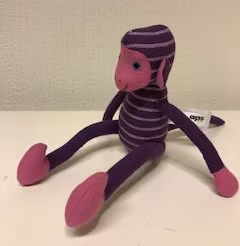 Tygapa i olika färger