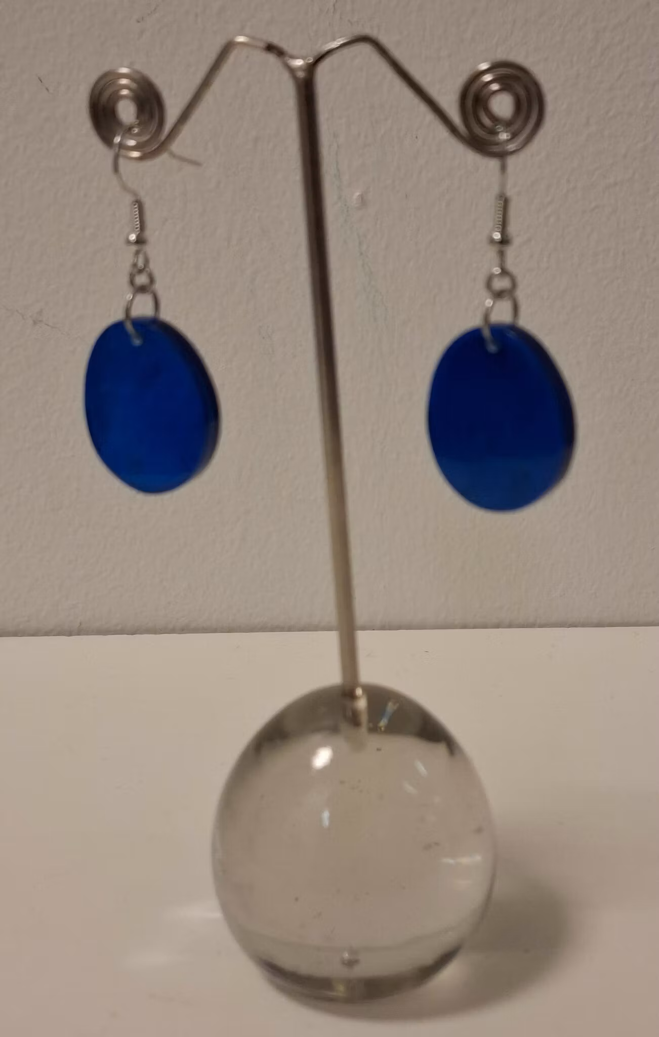 Örhängen blå