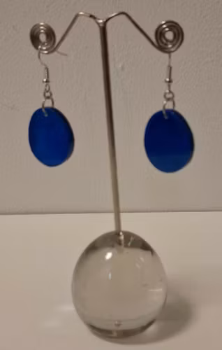 Örhängen blå