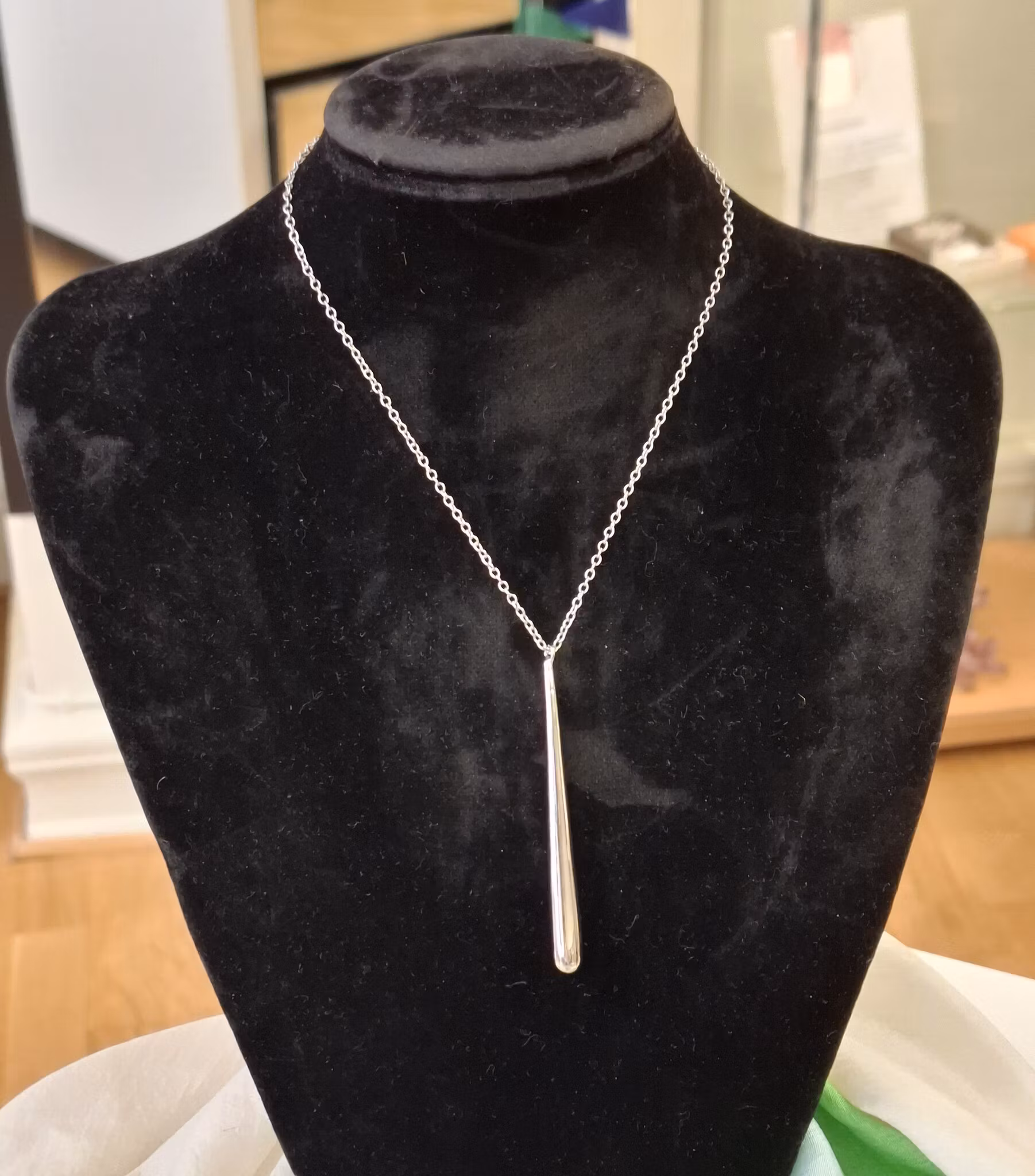 Silverhalsband