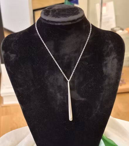 Silverhalsband
