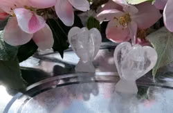 Kristallängel Bergkristall