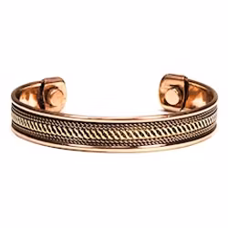 Armband koppar med magneter