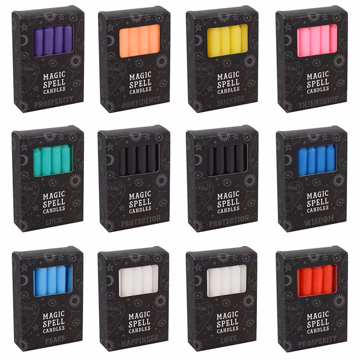 Ljus, Magic Spell 12st/fp välj färg