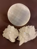 Selenit, vit Laddningsplatta AA