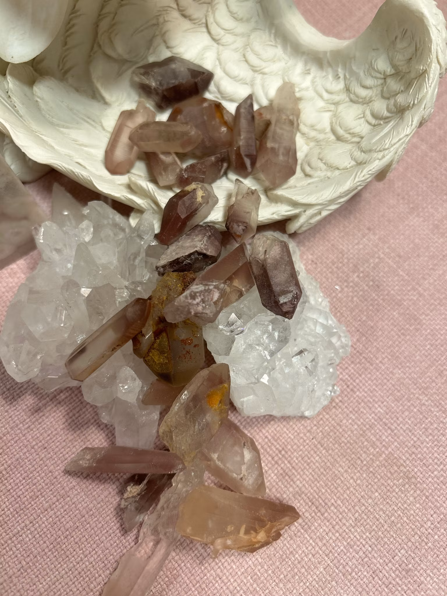 Lithiumkvarts rå spets