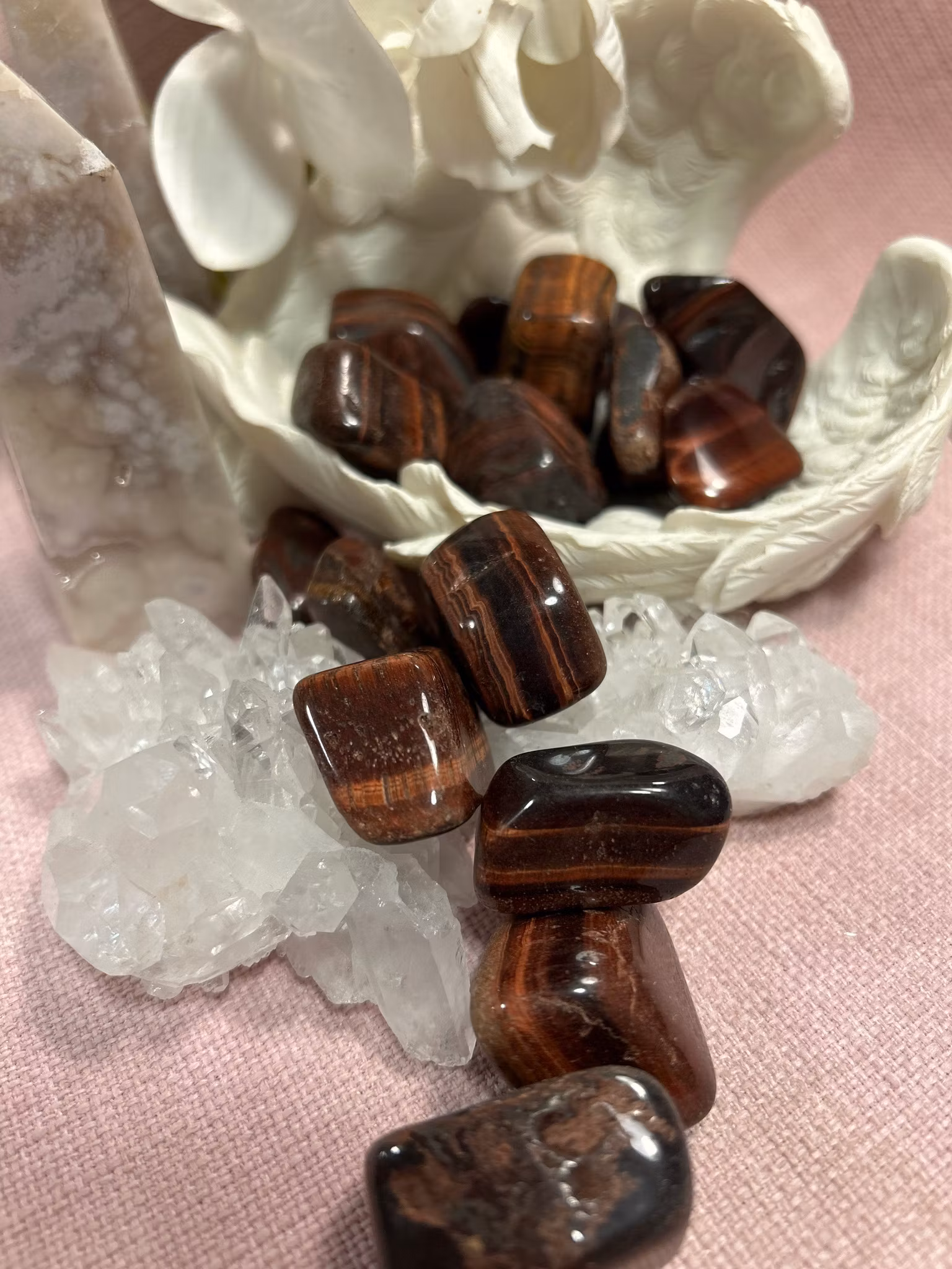 Röd tigeröga/oxöga