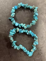 Armband chips turkos