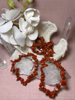 Armband chips Röd Jaspis