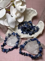 Armband chips Sodalit