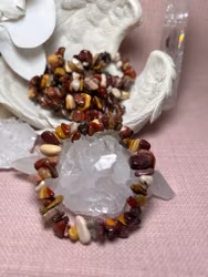 Armband chips jaspis mooakit