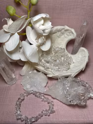 Armband chips Bergkristall