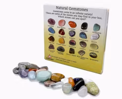 Gåvopaket med kristaller