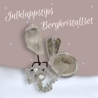 Stort kristallpaket bergkristall